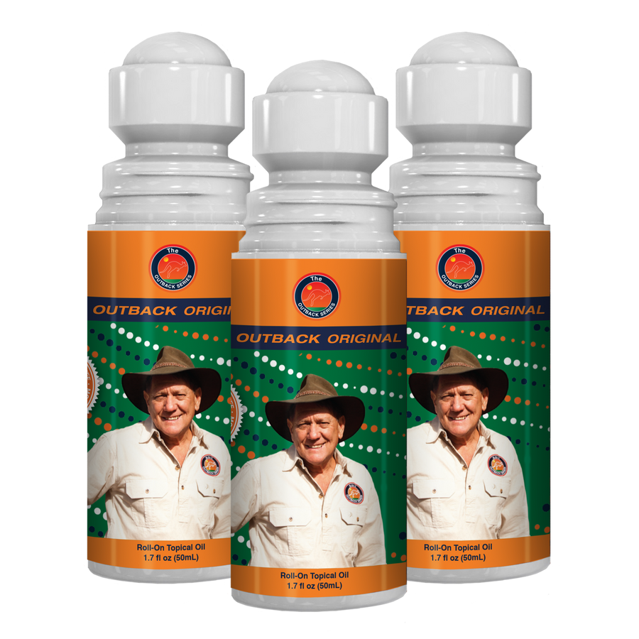 3 Pack of 50mL Outback Roll-On