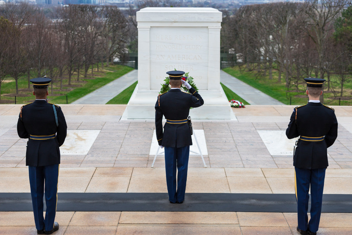 Changing of the Guard at the Tomb of the Unknown Soldier