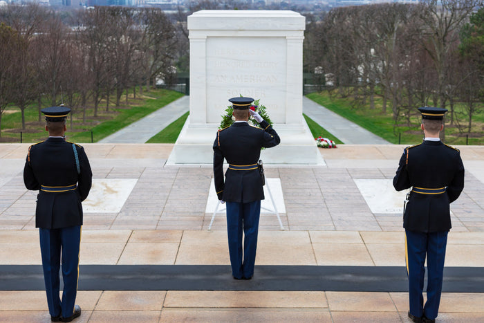 Changing of the Guard at the Tomb of the Unknown Soldier