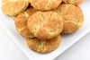 plate full of delicious snickerdoodle cookies