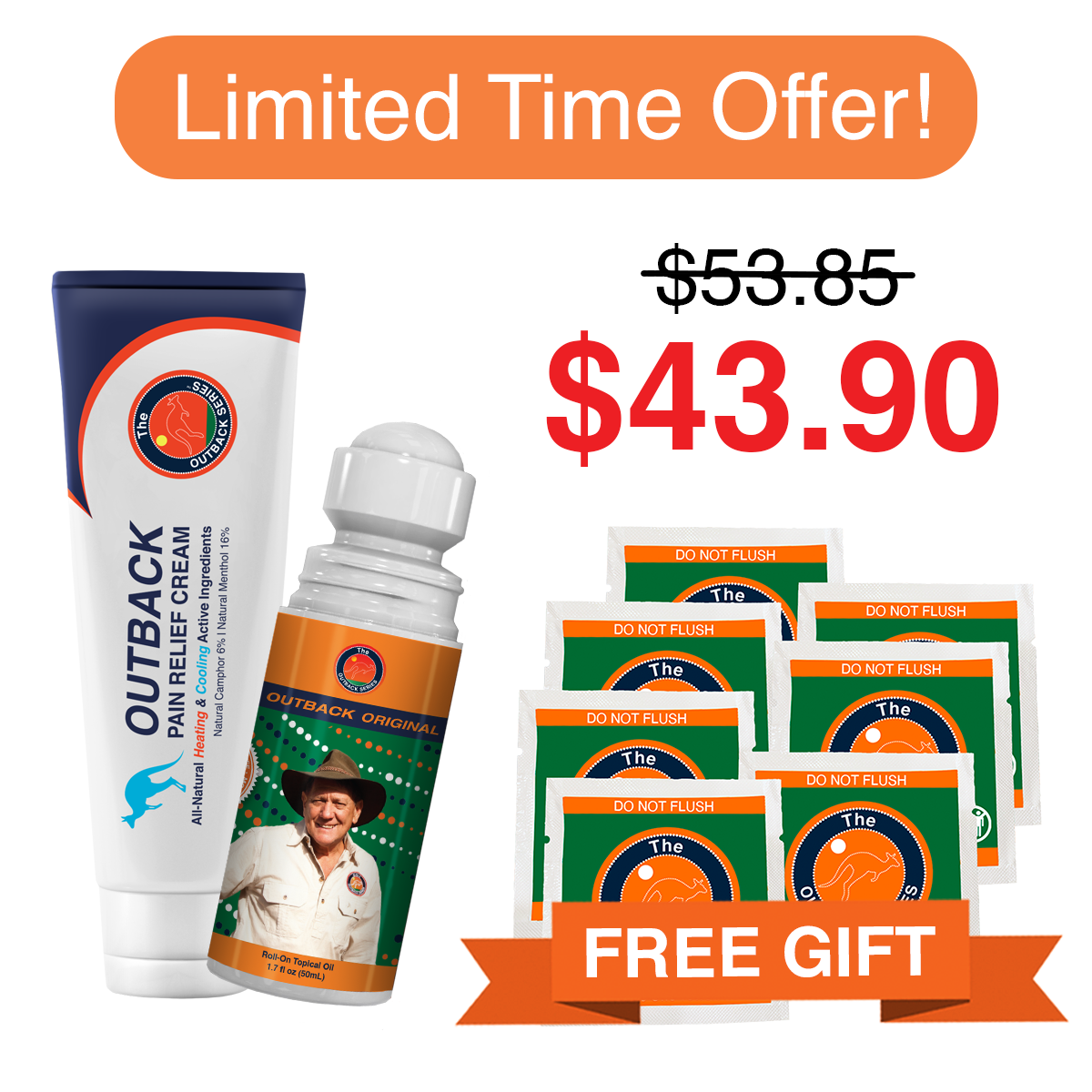 Outback Pain Relief Pack