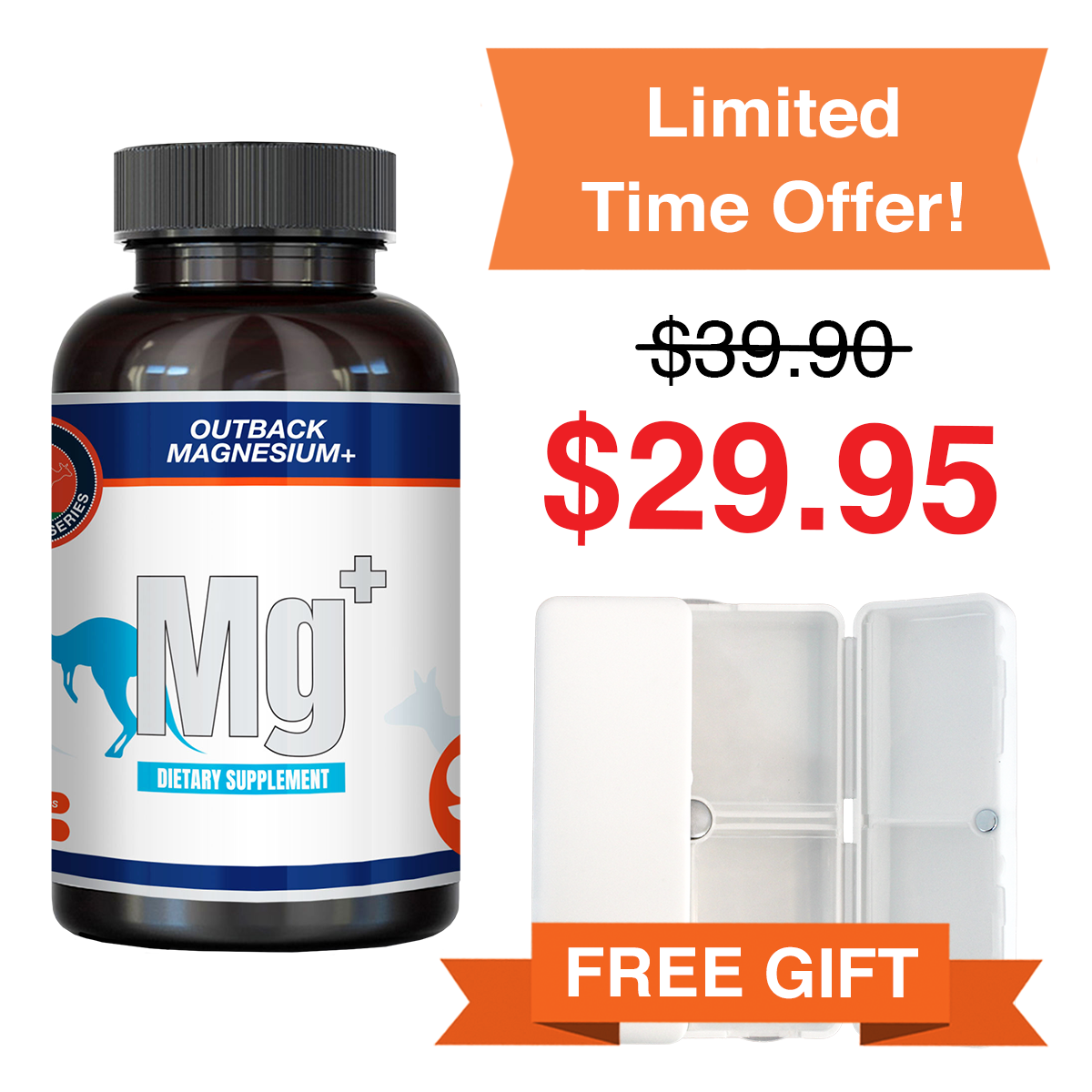 Magnesium+ | Free Supplement Case
