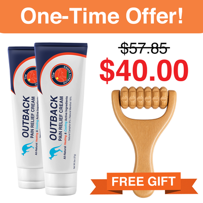 Buy 2 Pain Creams, Get a Free Wooden Massager