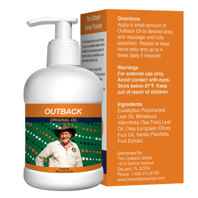 Buy Outback Oil  300mL Pump Bottle Get A Free 7-Day Pack