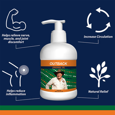 300mL Pump Bottle and Outback Oil Applicator